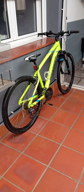 Bicicleta Rockrider ST 100 verde