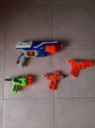4 Pistole Nerf: Disruptor, Snapfire e altro