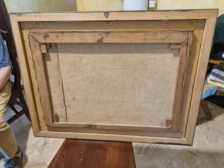 Quadro olio paesaggio