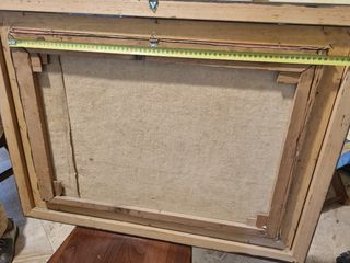 Quadro olio paesaggio