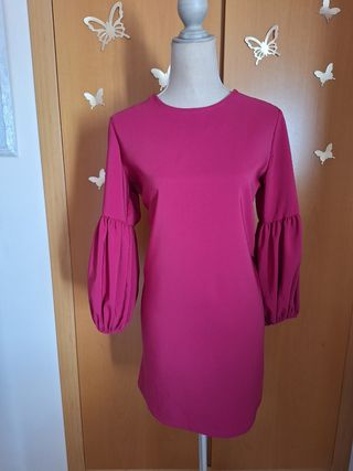 Vestido fucsia  eventos vintage Y2K