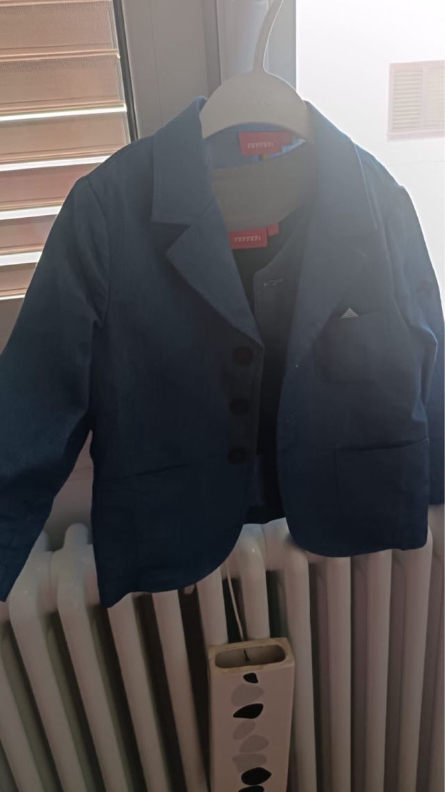 Completo giacca e gilet bimbo 24 mesi