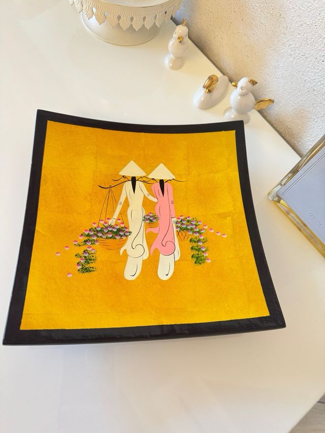 Piatto Decorativo Orientale