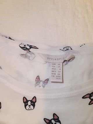 Camiseta Springfield XL. Tres a camisetas a 12€