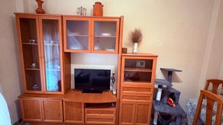 Mueble salón madera - 3 piezas