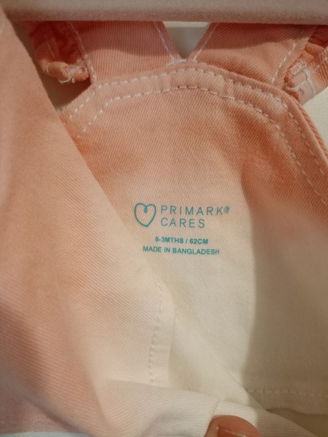 Peto vaquero bebé degradado