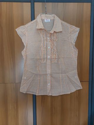 Camicia Cherie arancio tg M