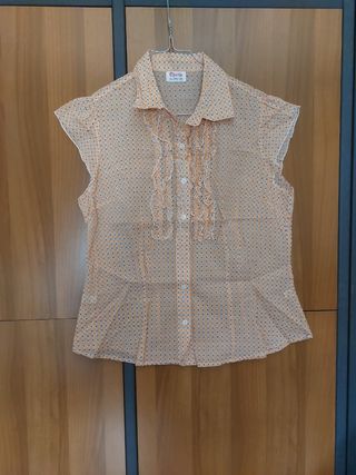 Camicia Cherie arancio tg M