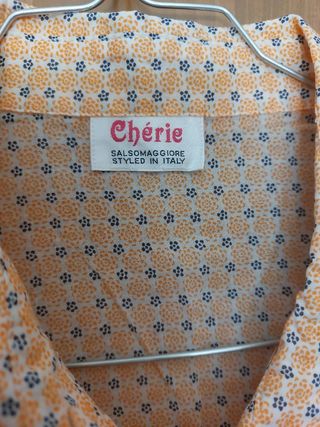 Camicia Cherie arancio tg M