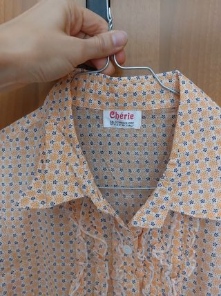 Camicia Cherie arancio tg M