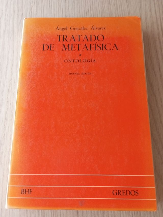 Tratado metafisica vol. 1: ontologia: Ontología...