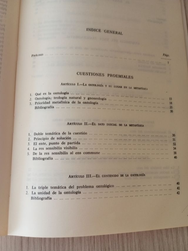 Tratado metafisica vol. 1: ontologia: Ontología...