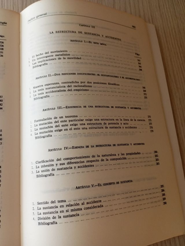 Tratado metafisica vol. 1: ontologia: Ontología...