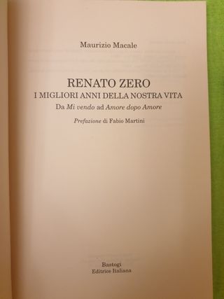 Renato Zero: I migliori anni della nostra vita ...