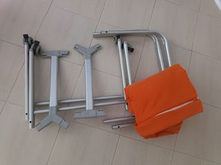 Minicuna bebé naranja de la marca Miny
