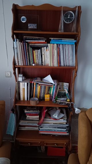 Estantería librería madera