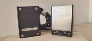 Microfones Akai M-8 Vintage