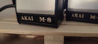 Microfones Akai M-8 Vintage