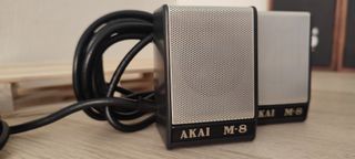 Microfones Akai M-8 Vintage