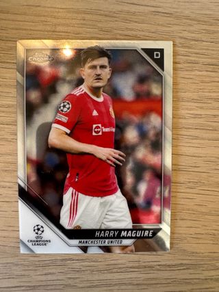 Carta cromo Harry Maguire Manchester United