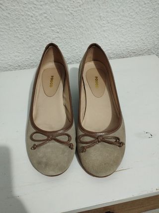 Bailarinas Fosco beige