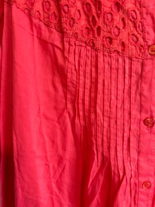 Blusa roja - Talla grande