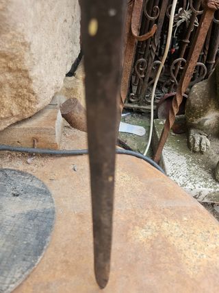 Espada antigua de entrenamiento