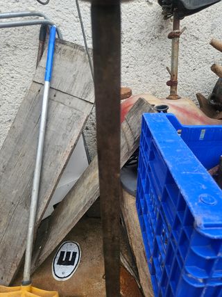 Espada antigua de entrenamiento