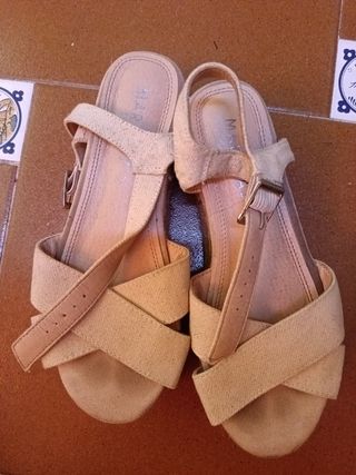 Sandalias Marypaz beige