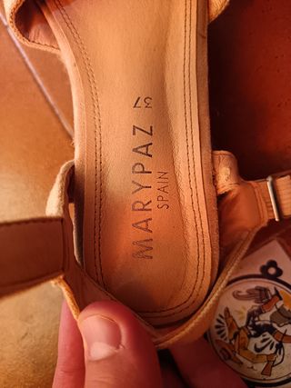 Sandalias Marypaz beige