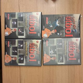 Curso de fútbol en libro más DVDs