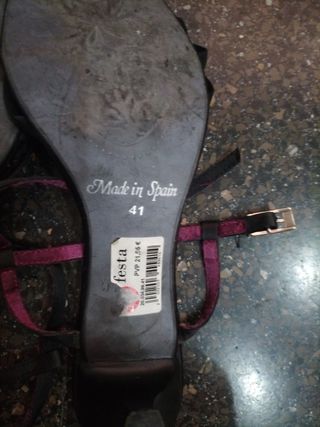 Zapatos tacón negros fiesta mujer