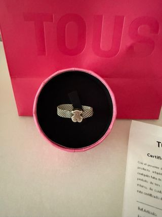 Anillo Tous plata