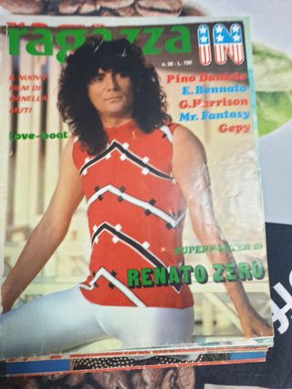  Renato Zero 7 poster di Ragazza in