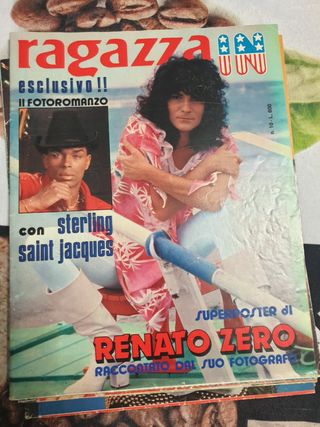  Renato Zero 7 poster di Ragazza in