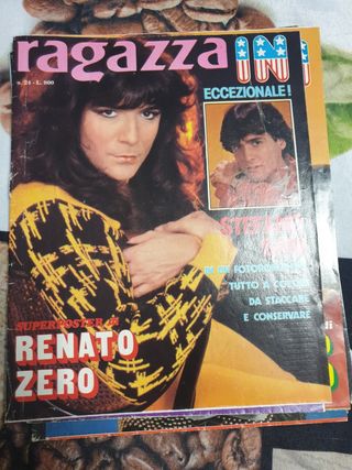  Renato Zero 7 poster di Ragazza in