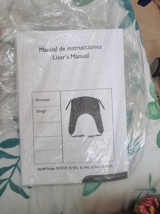 Grúa Sunlift 130E para pacientes