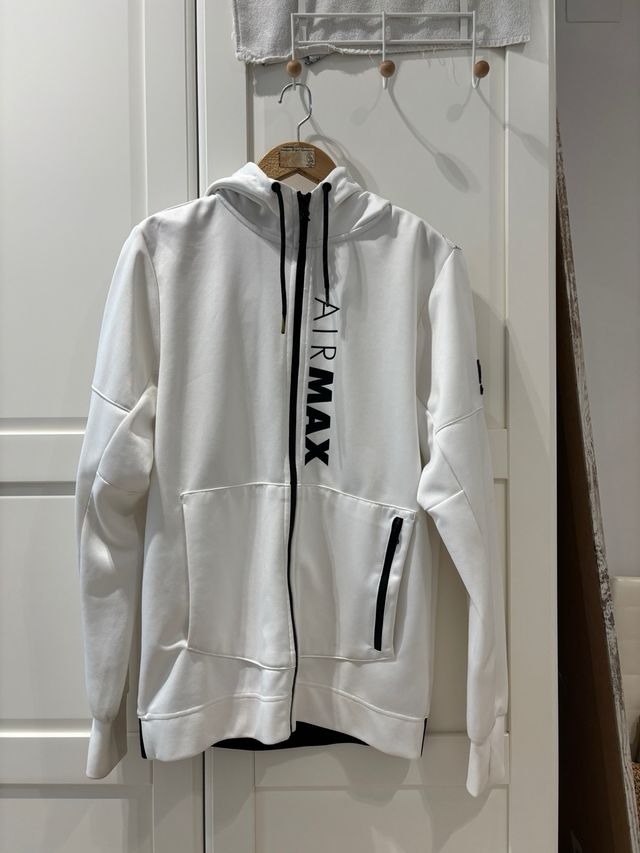 Sudadera Nike Air Max blanca