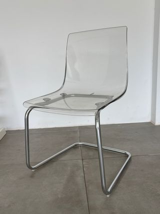 3 Sedie trasparenti Tobias Ikea