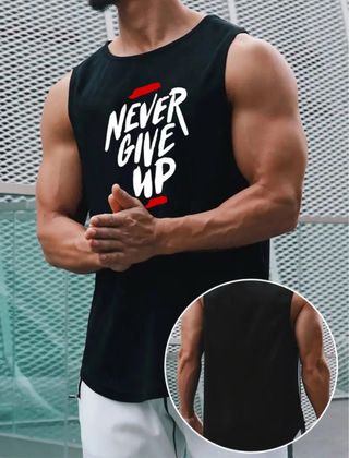 Top Tirantes Hombre Gym – Secado Rápido, Transpira