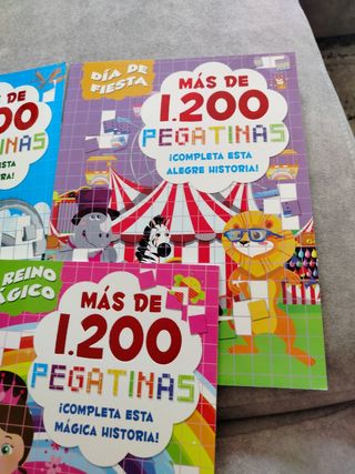 Colección mosaico libro pegatinas 