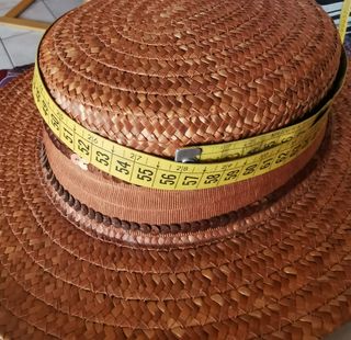 Cappello Paglia Vintage Marrone