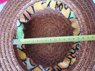 Cappello Paglia Vintage Marrone