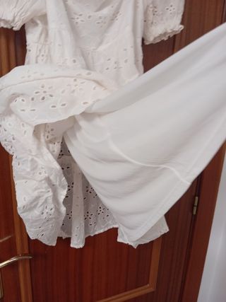 Vestido blanco verano talla M