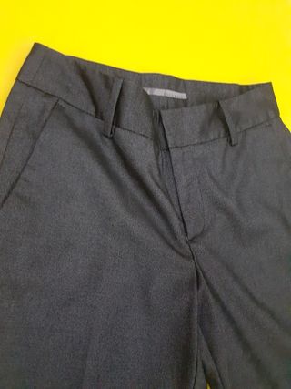 Pantalón Zara Basic gris - Talla S