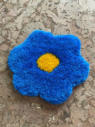 Tappeto lavorato a tufting - Fiore