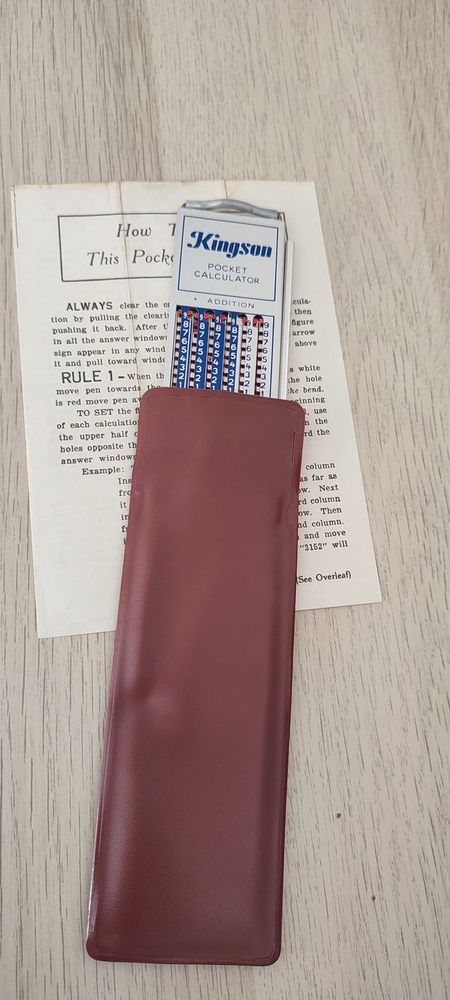 Calculadora Kingson Vintage