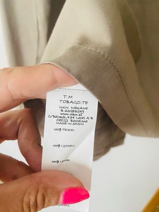 Sobrecamisa beige NKN Nekane