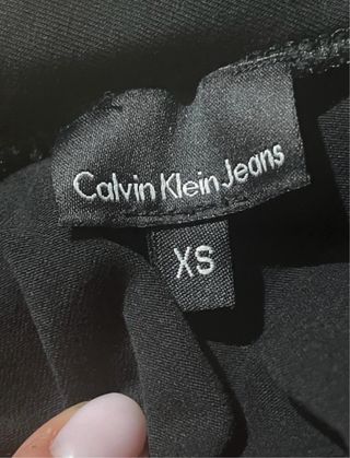 Vestido Calvin Klein negro