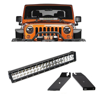 Barra LED 20" 120W Jeep Wrangler